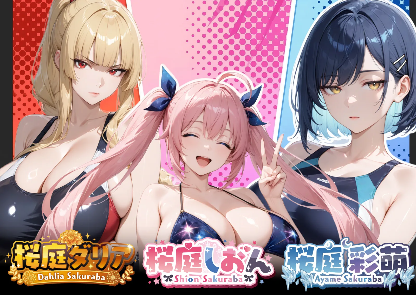 桜庭家三姉妹の活動サムネイル